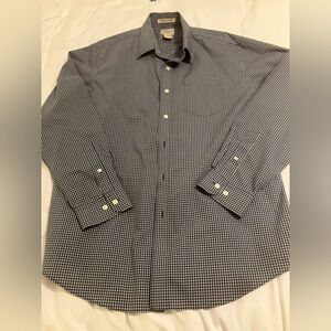 L.L. Bean Wrinkle Resistant Gingham Shirt Large